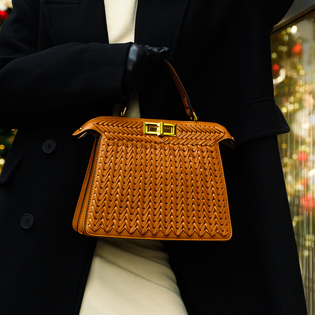 Elevate Your Style with the Diana Woven Handbag