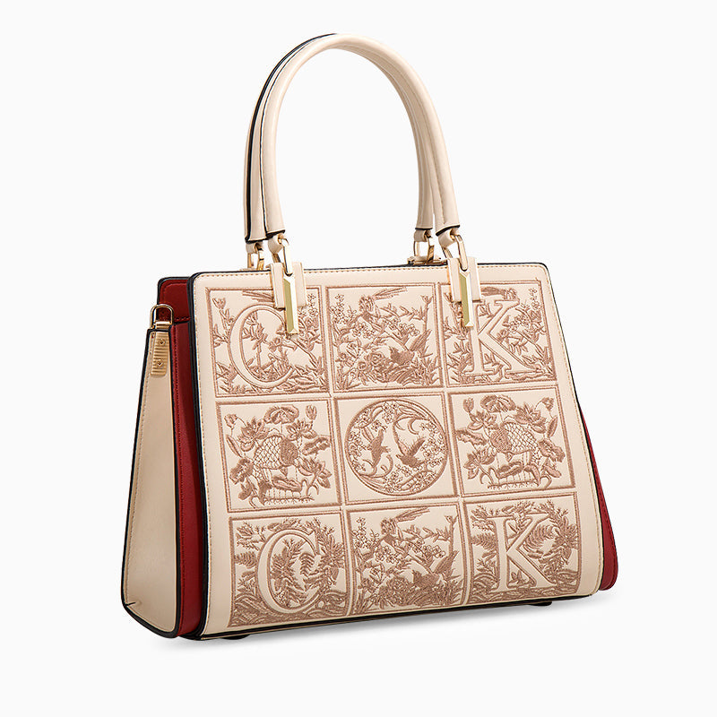 Chic Embroidered Tote Bag for Everyday Style and Function