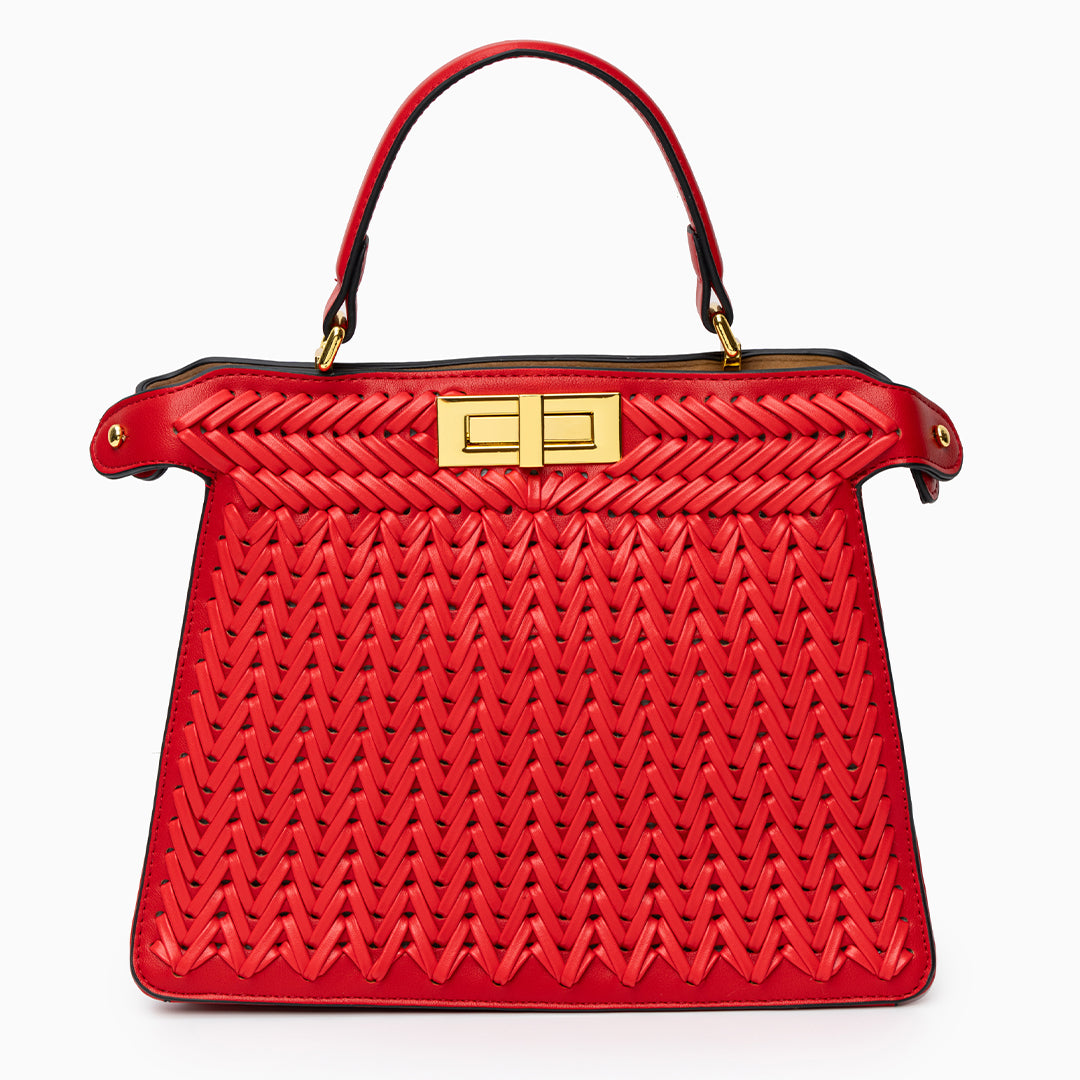 Elevate Your Style with the Diana Woven Handbag