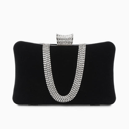 Elegant Velvet Clutch Bag for a Glamorous Evening Out