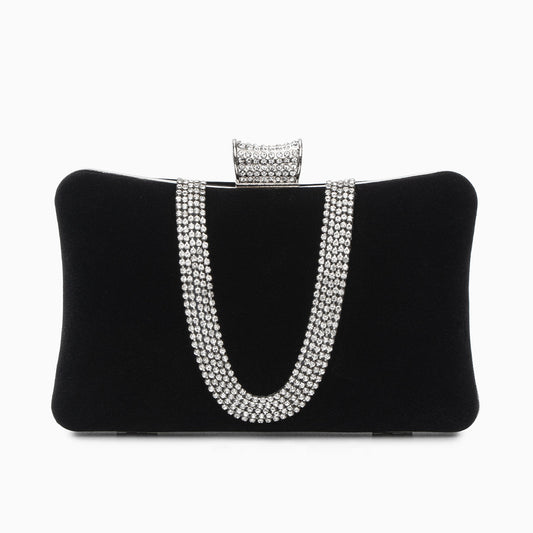Elegant Velvet Clutch Bag for a Glamorous Evening Out