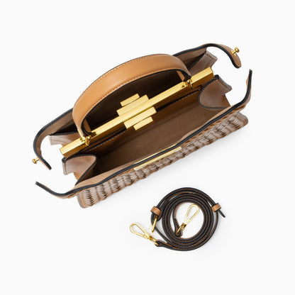 Elevate Your Style with the Diana Woven Handbag