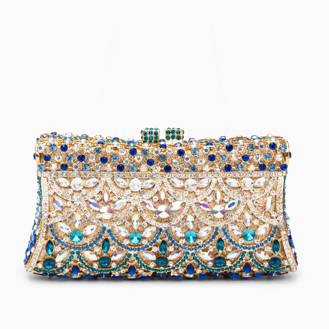 Elevate Your Outfit with the Aubrielle Sparkle Clutch